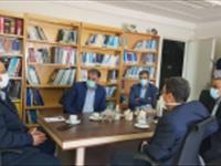 جلسه مشترک مدیر شعب بانک صادرات استان و رئیس مرکز تحقیقات ملی آبزیان آب های شور
